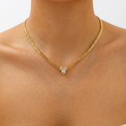 Icy Brilliant Herringbone Chain