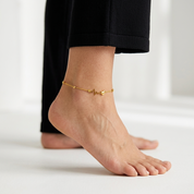 Zoe Heartbeat Anklet