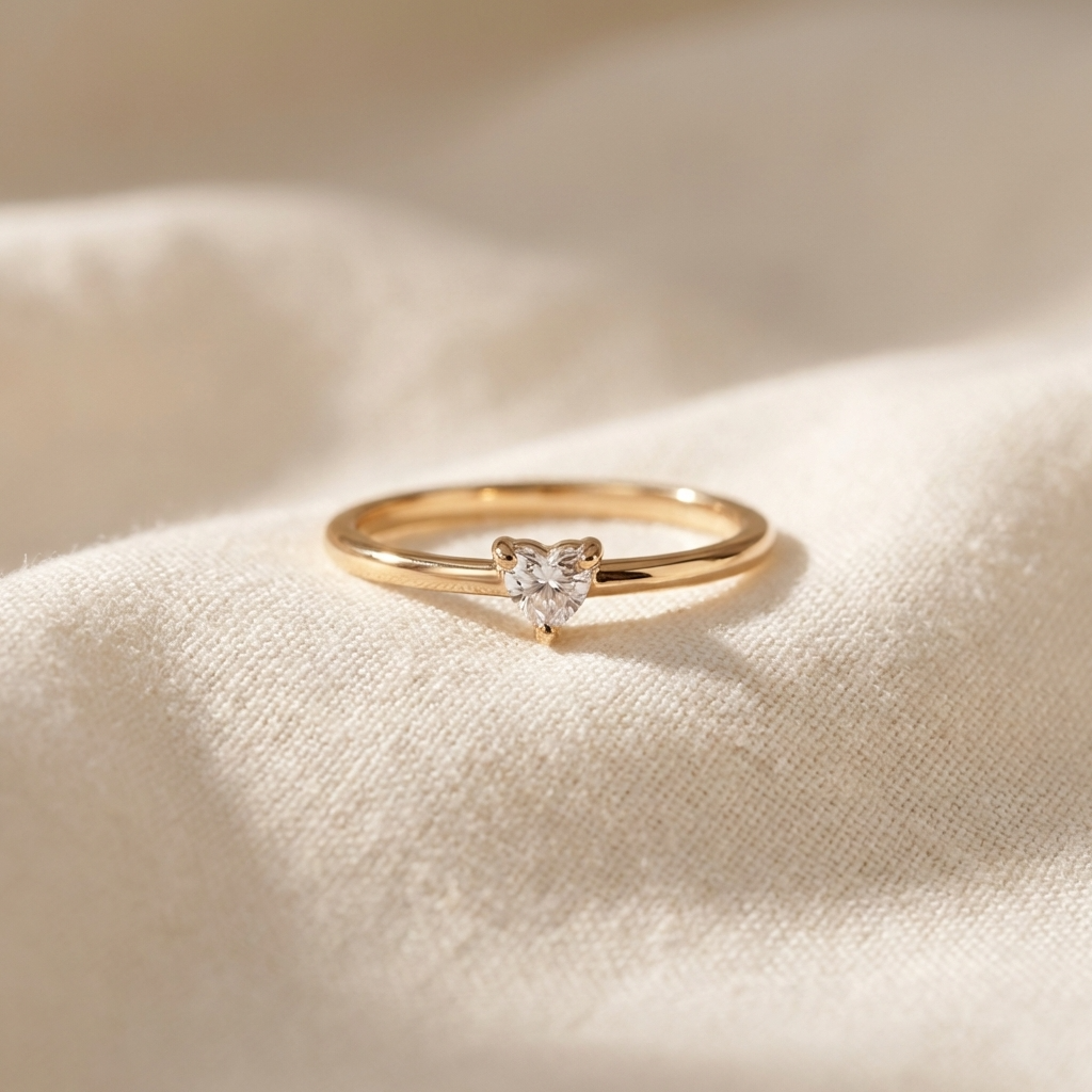 Greta Heart Ring