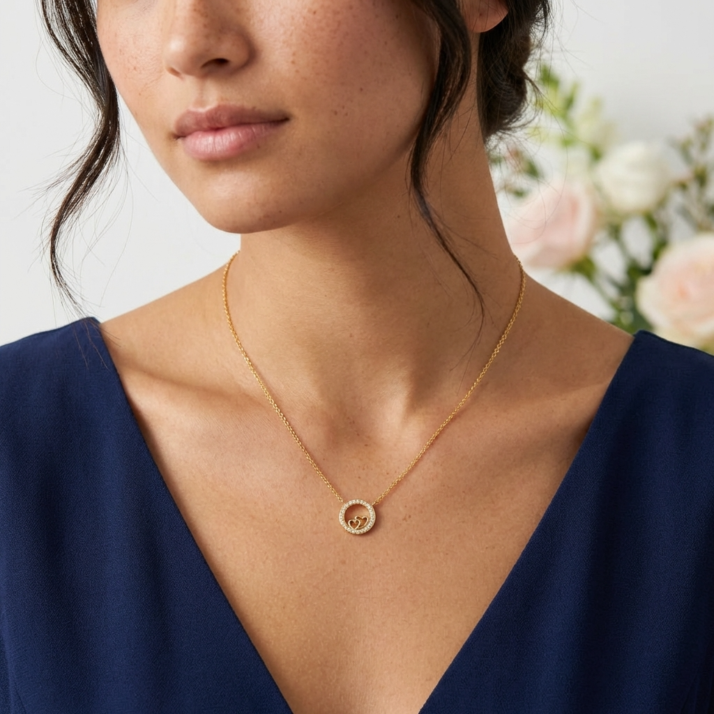 Camille Heart Necklace