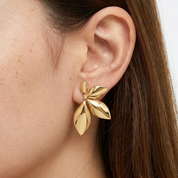 Sculpted Foliage Earrings