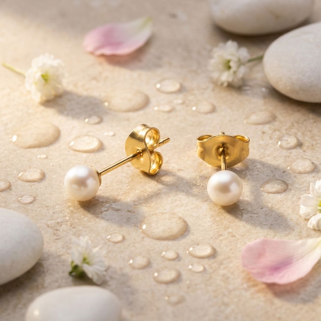 Aria Pearl Studs