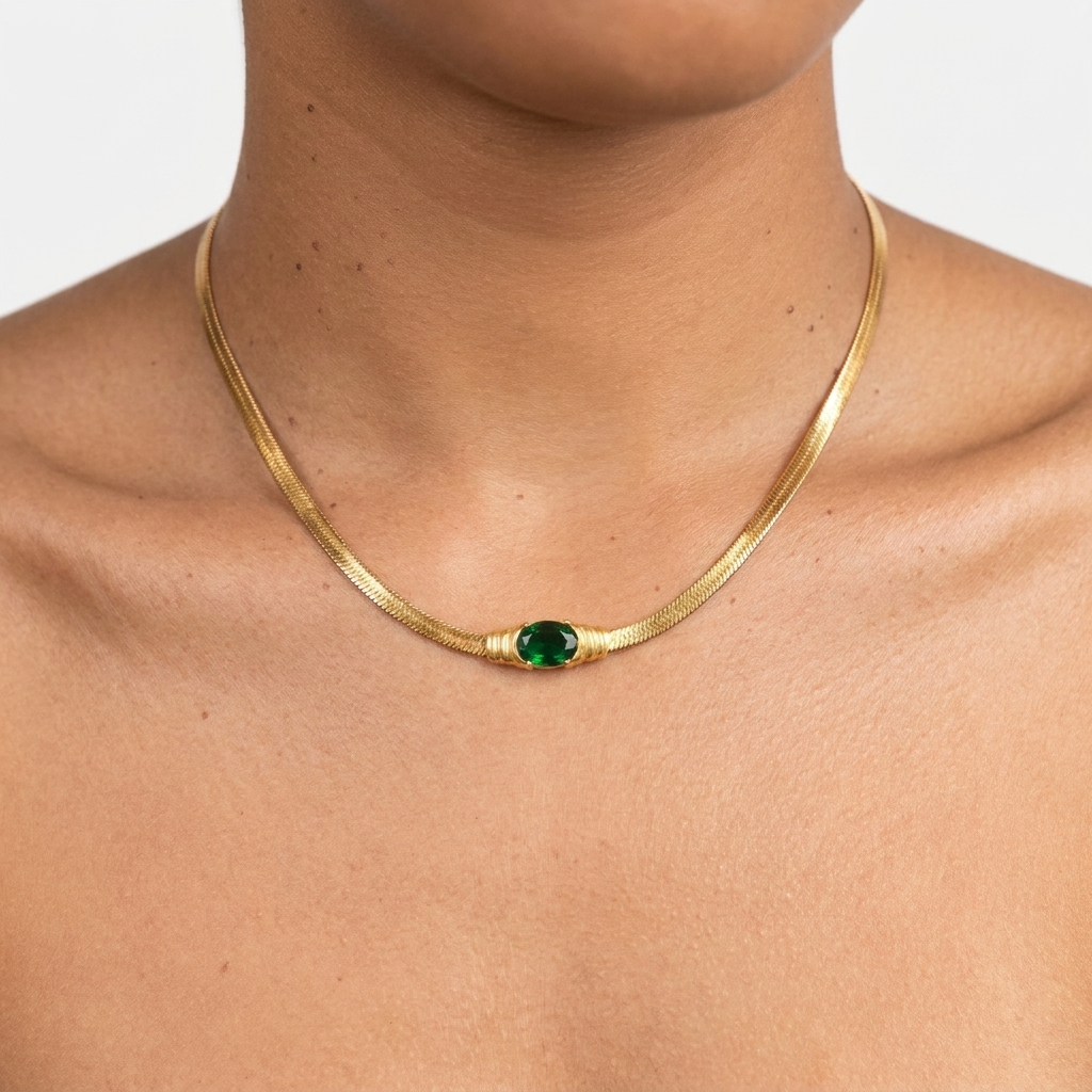 Zelina Crystal Necklace