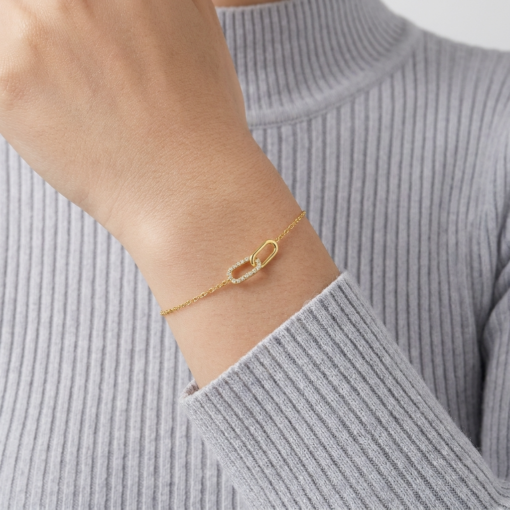 Clara Dual Link Bracelet