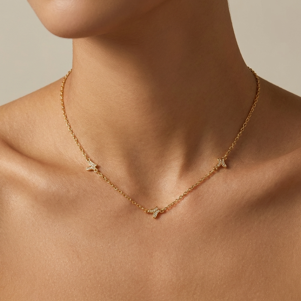 Juna Butterfly Necklace