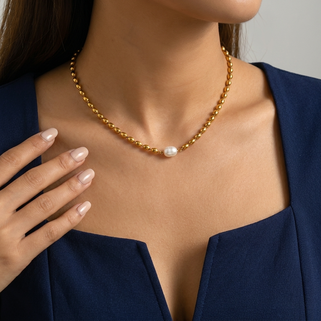 Mireya Pearl Choker