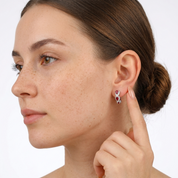 Juliette Ruby Hoops