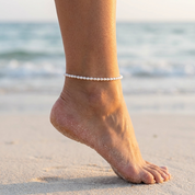 Elara Tiny Pearl Anklet