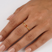 Ruby July Birthstone Ring