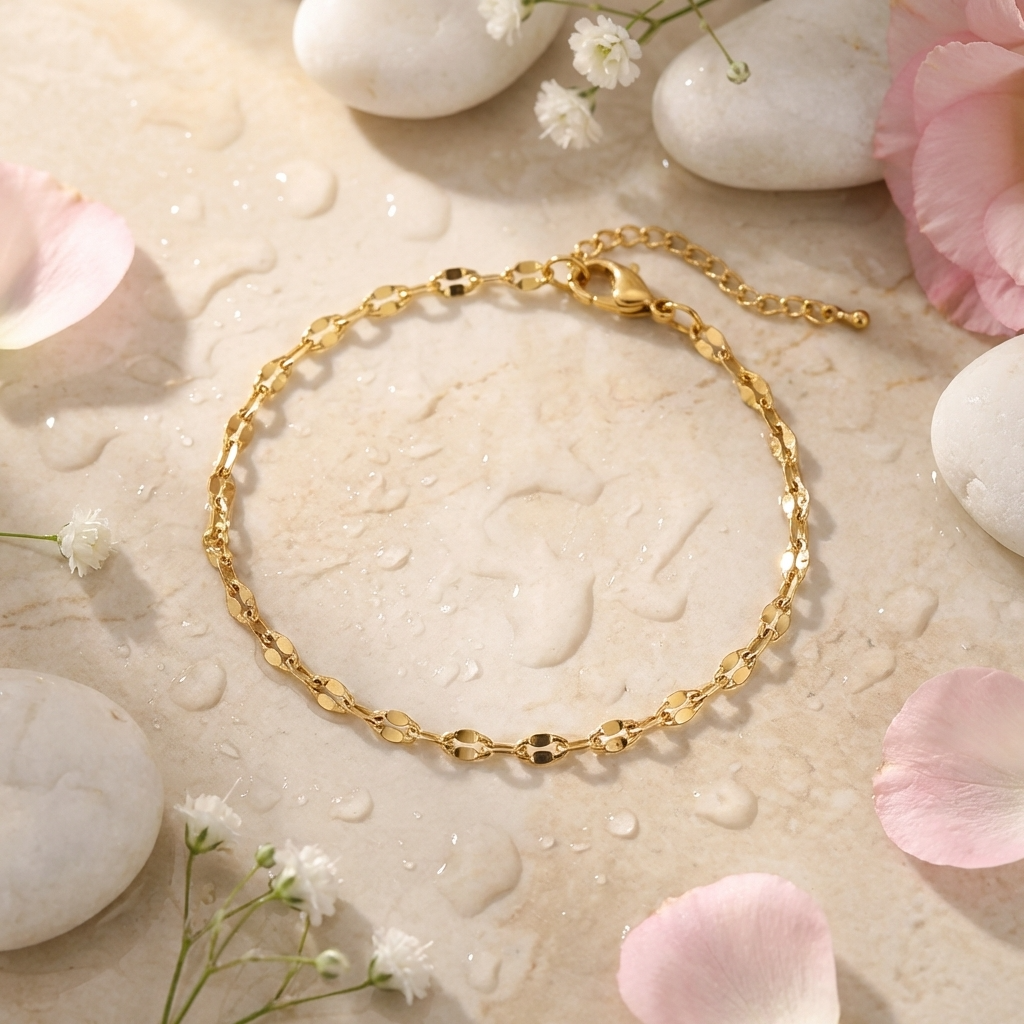 Amara Gold Chain Anklet