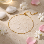 Callista Minimal Gold Anklet