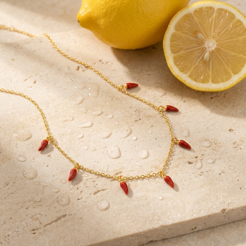Lola Spice Charm Necklace
