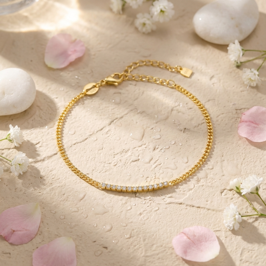Lina Fine Chain Bracelet