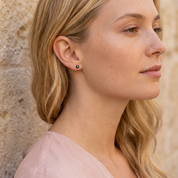 Cleo Flower Stud Earrings