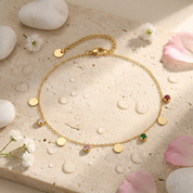 Aurelia Golden Dew Anklet