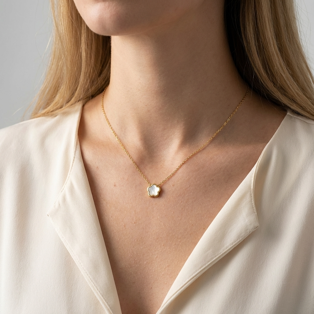 Amélie Clover Necklace