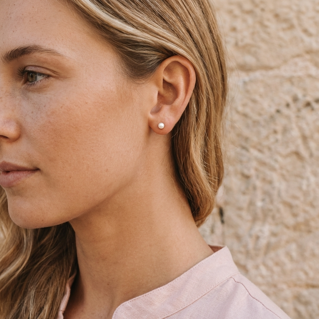 Aria Pearl Studs