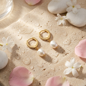 Amélie Pearl Hoops