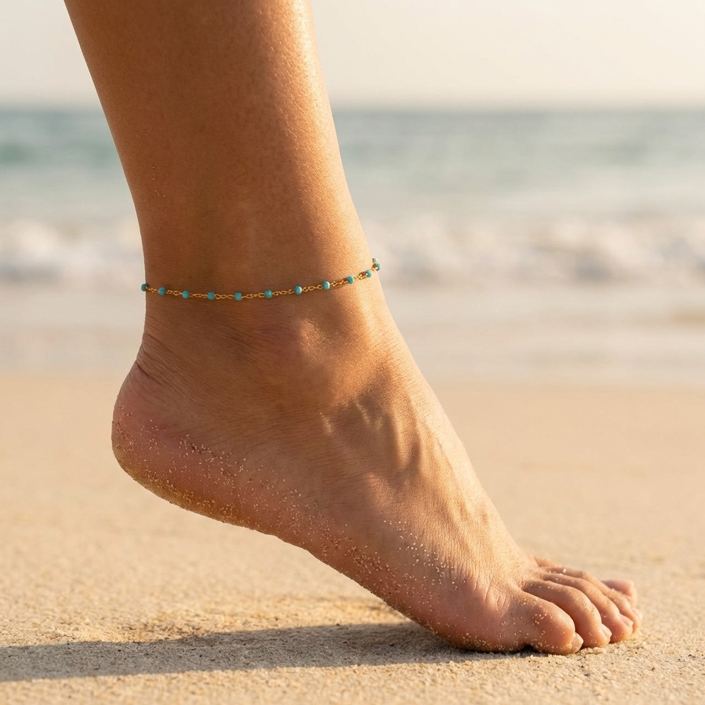 Adriana Blue Waters Anklet