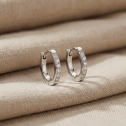 Yva Petite Hoop Earrings