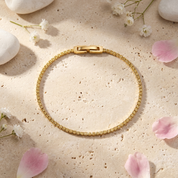 Keira Peridot Crystal Bracelet