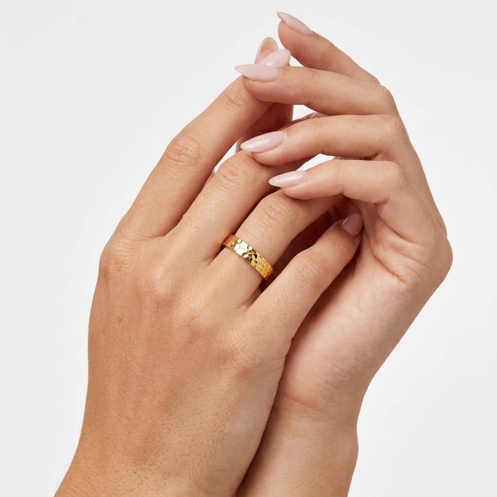 Rhea Hammered Ring