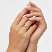 Rhea Hammered Ring
