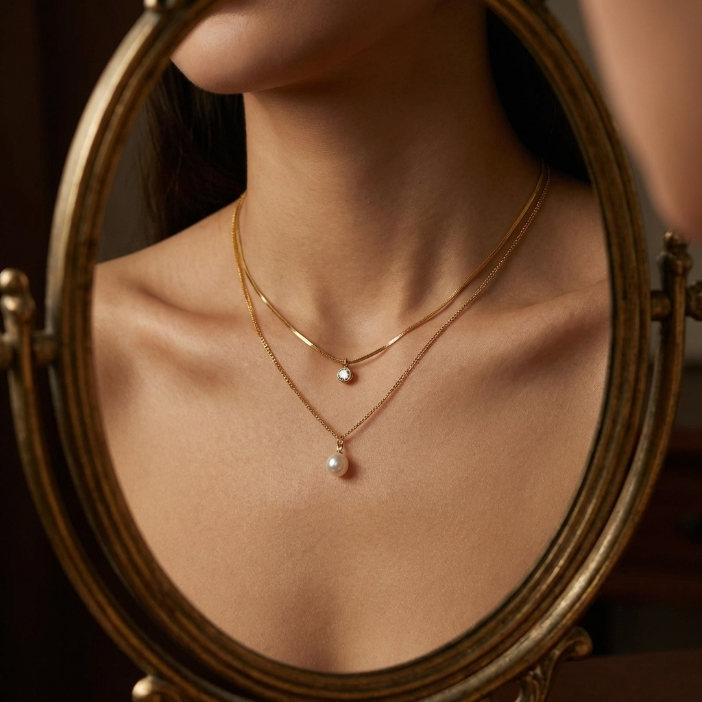 Céline Pearl Necklace