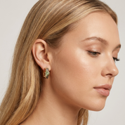 Cleo Emerald Earrings