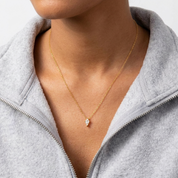 Lyra Crystal Pendant Necklace