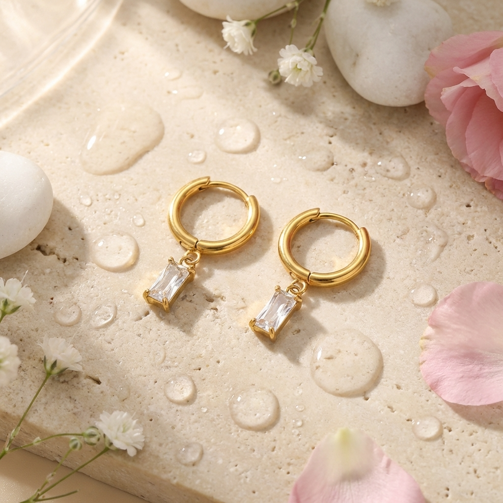 Nora Crystal Drop Earrings