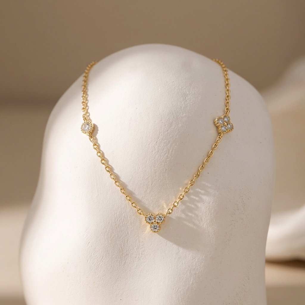 Freya Clover Necklace