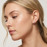 Daisy Sterling Silver Studs