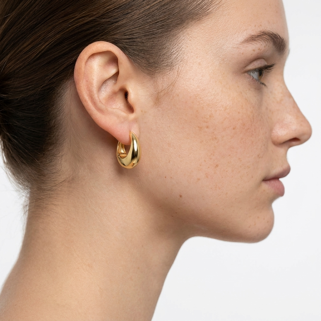 Mira Gold Hoops