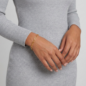 Modern Paperclip Chain Bracelet
