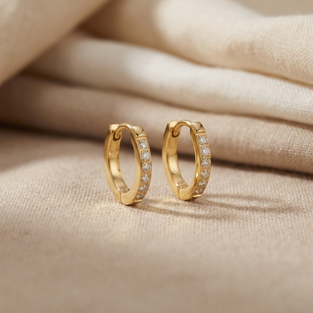 Yva Petite Hoop Earrings
