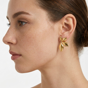 Sculpted Foliage Earrings