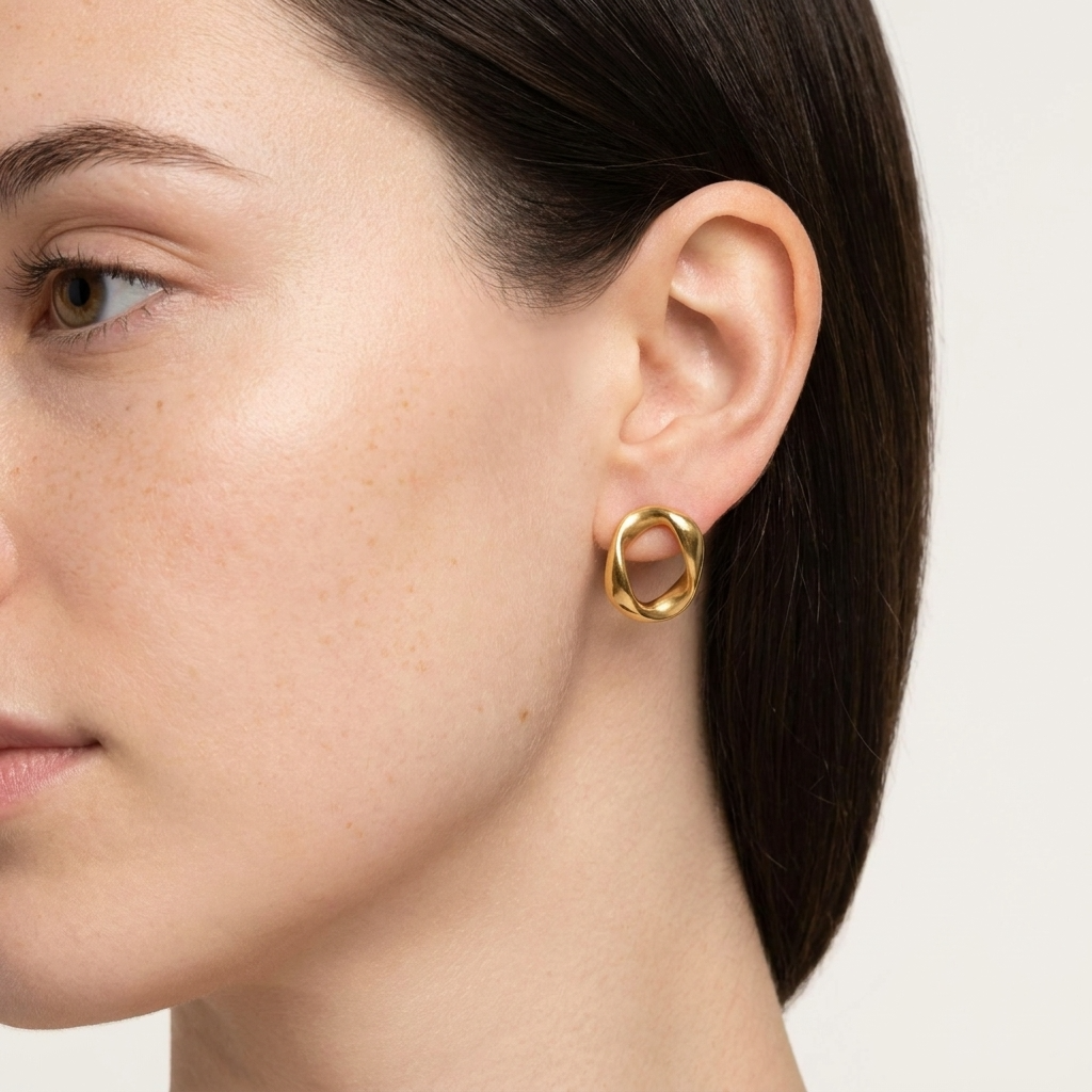 Elise Gold Earrings