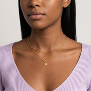 Miranda Gold Tiered Necklace