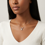 Elodie Silver Pendant Necklace