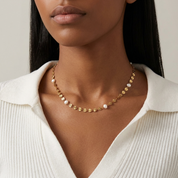 Liora Coin Pearl Necklace
