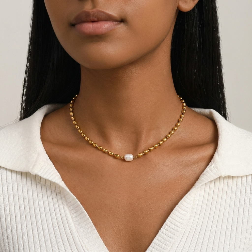 Mireya Pearl Choker