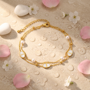 Talia Shell Anklet