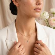 Nova Opal Drop Necklace