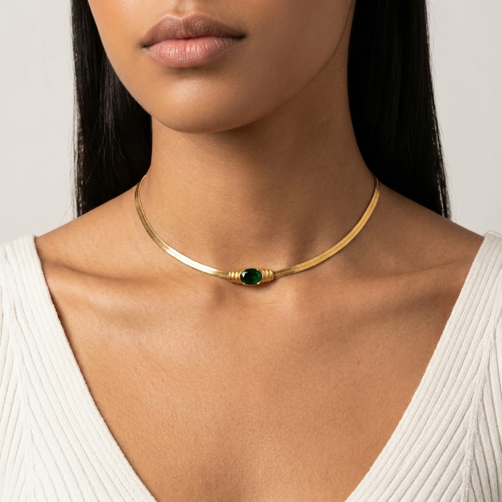 Zelina Crystal Necklace