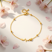 Zoe Heartbeat Anklet