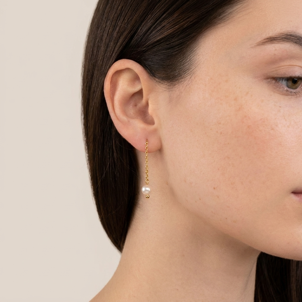 Petra Pearl Earrings