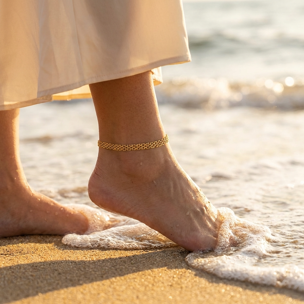Vera Sleek Chain Anklet