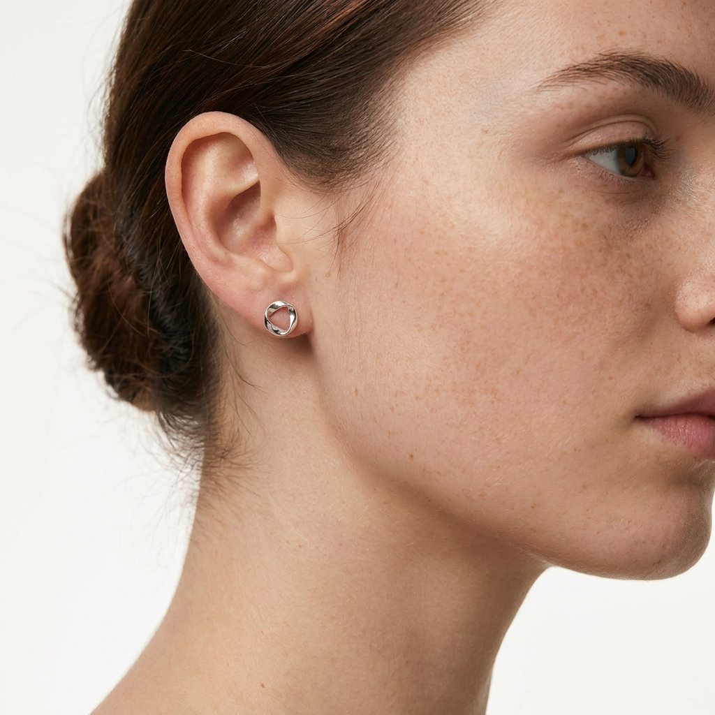Stella Silver Stud Earrings