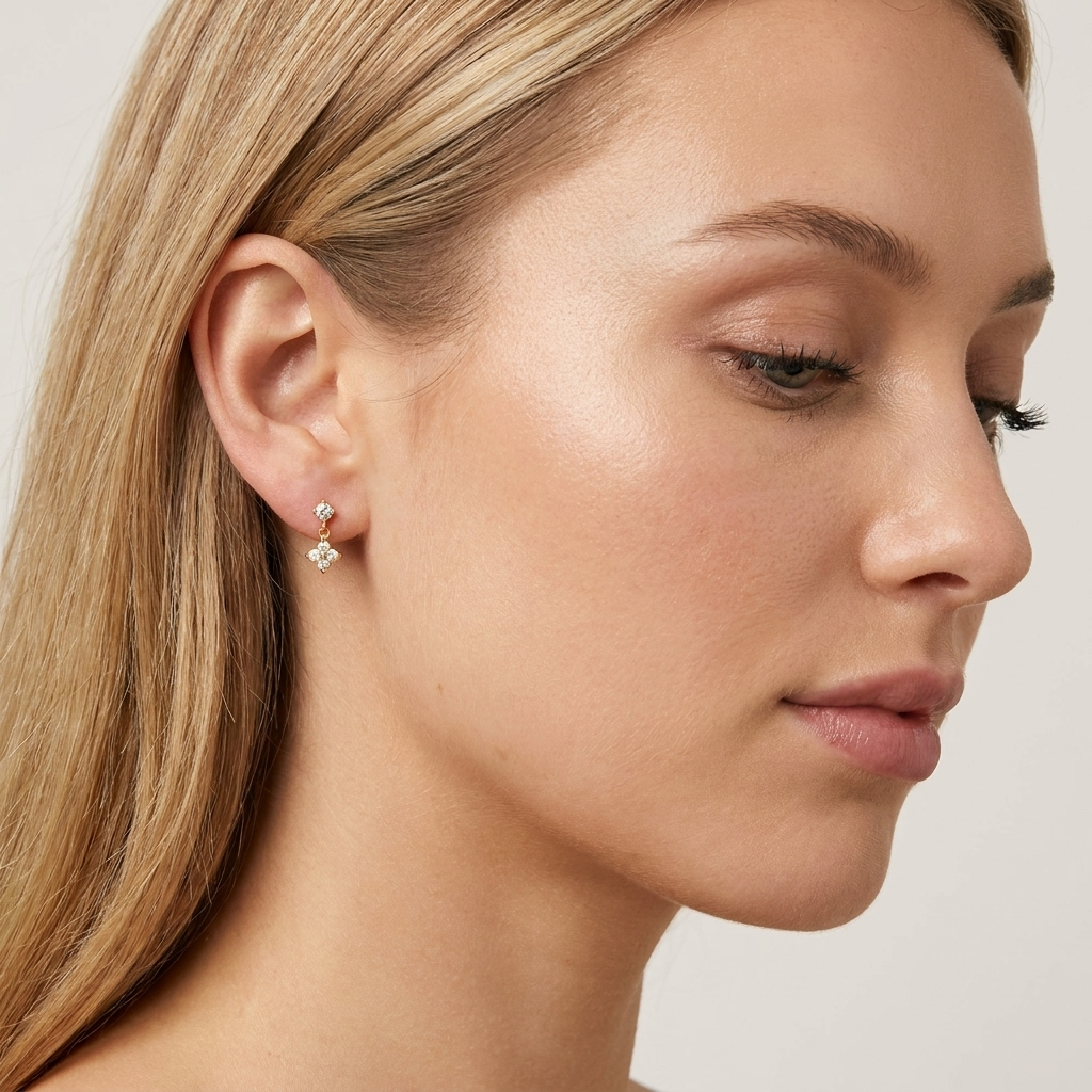 Ivy Crystal Earrings